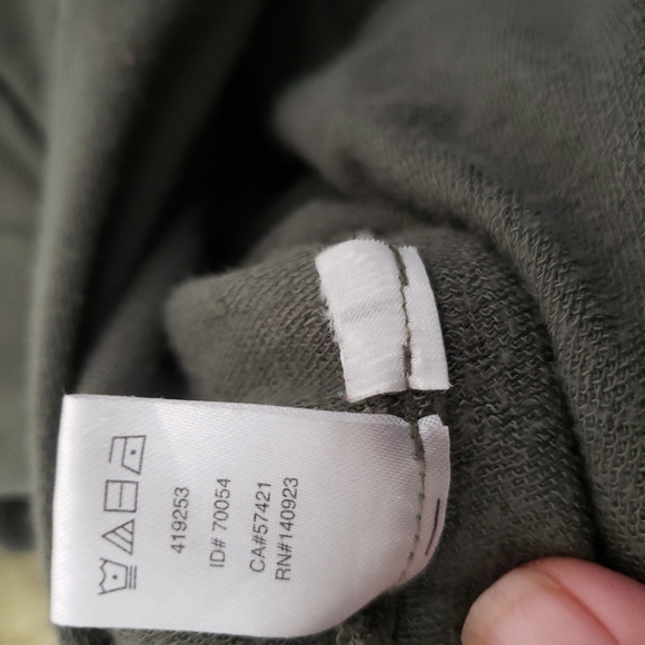 Lou & Grey Green Short Sleeve Dolman Tee - Picture 3 of 6